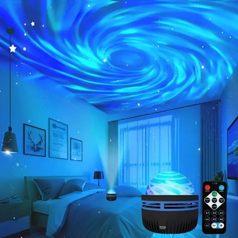 Galaxy Star Projector LED Night Light with Remote Control