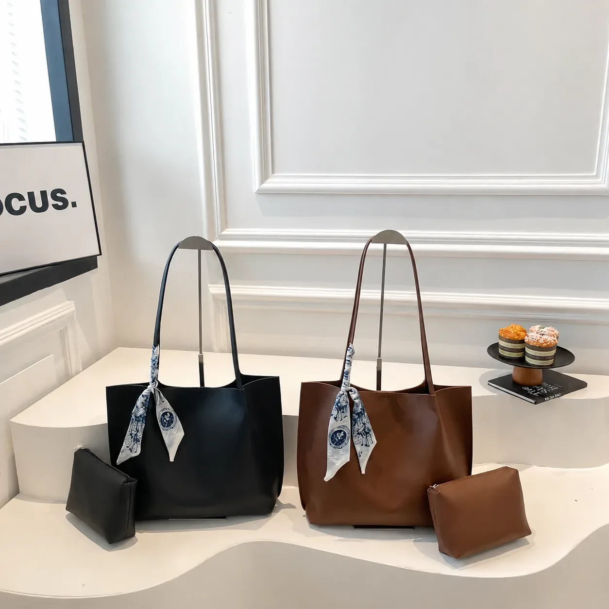 Elegant Everyday Tote Bag Set