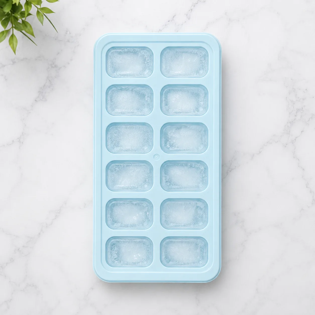12-Cavity Reusable Ice Cube Tray