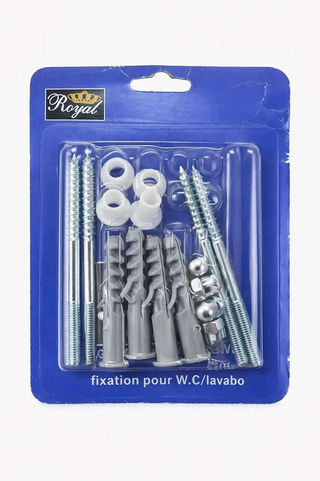 Royal Heavy-Duty Wall Mount Fixing Kit (Washbasin & Toilet Set)