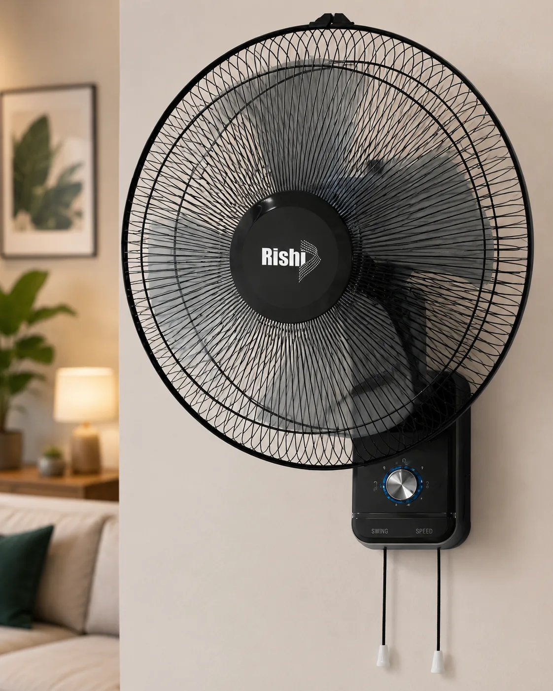 Rishi Wall-Mounted Electric Fan