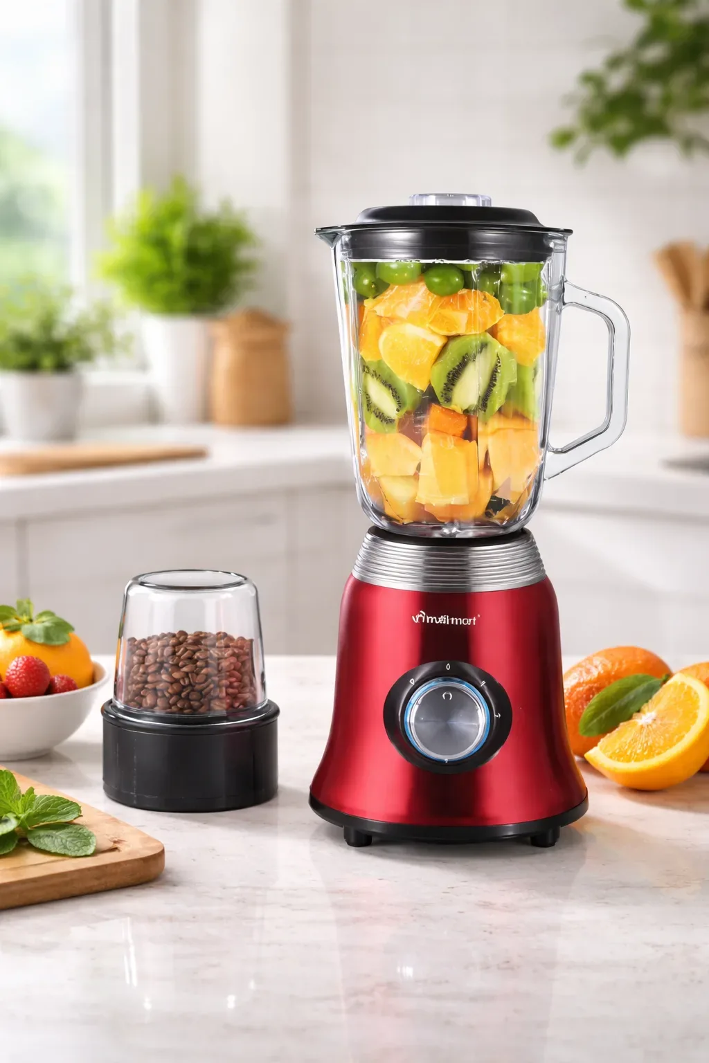 Multimart 2-in-1 Electric Blender & Coffee Grinder – MS-BD5015
