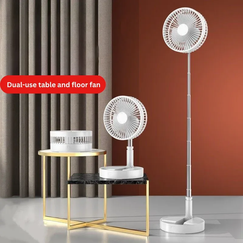 Adjustable Dual-Use Table & Floor Fan (Portable Standing Fan)