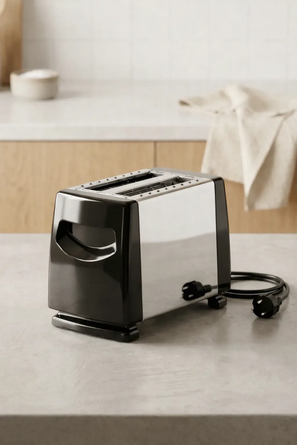2-Slice Electric Bread Toaster
