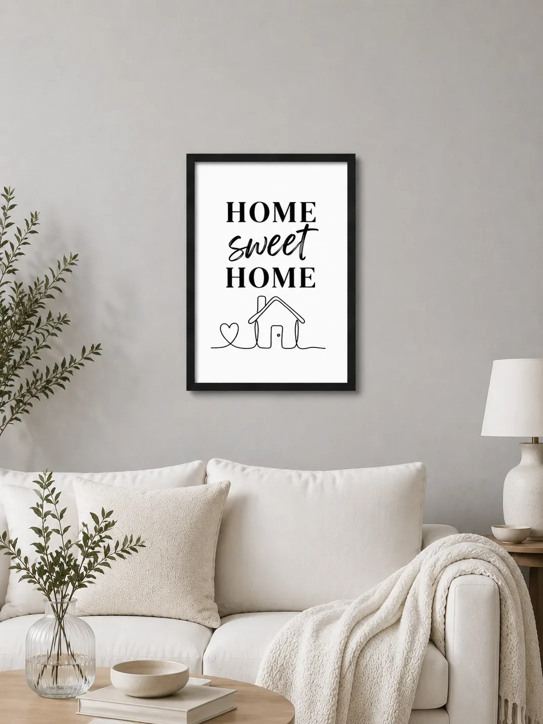 Home Sweet Home Wall Art Frame