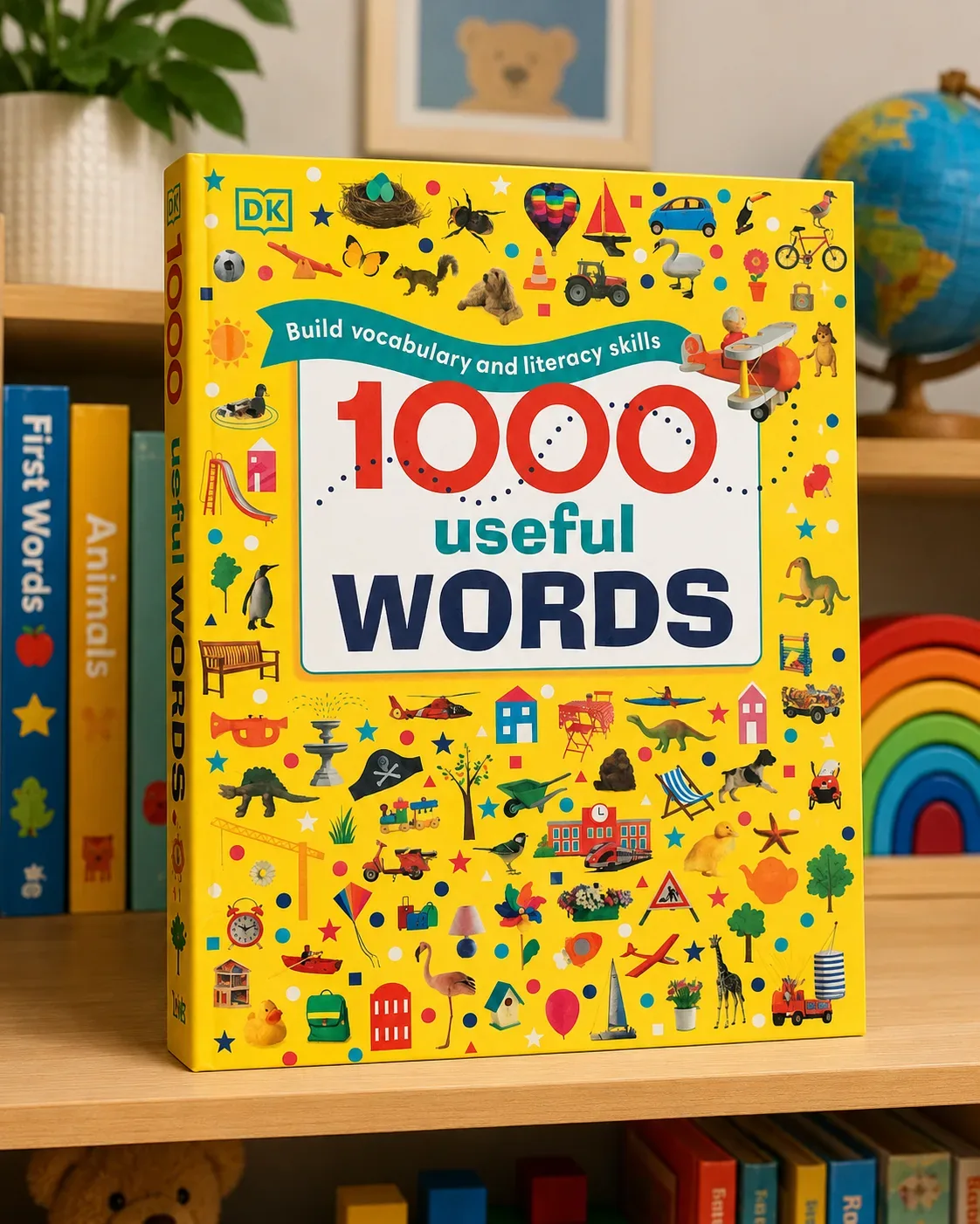 DK 1000 Useful Words for Kids Learning Book