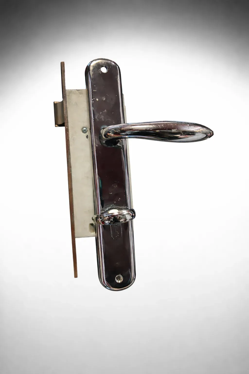 Stainless Steel Door Lever Handle Lock Set with Latch