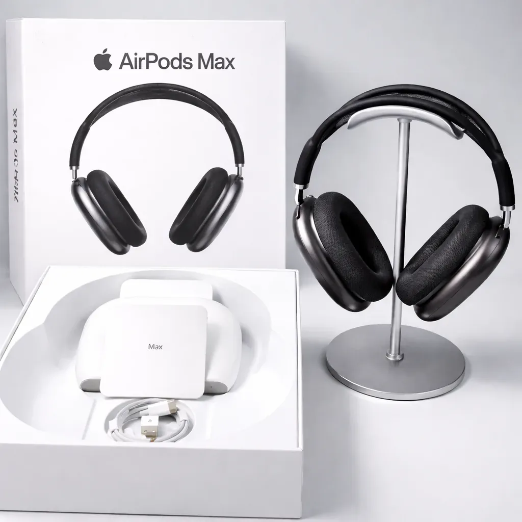 AirPods Max Style Wireless Over-Ear Headphones – Premium Sound Edition (Compatible Version)