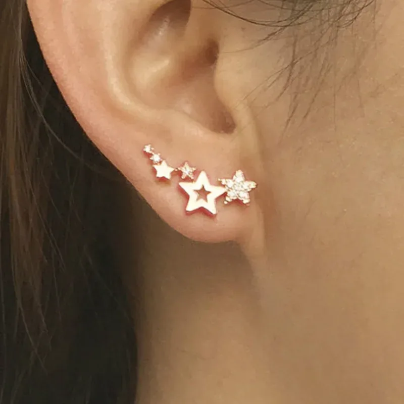 Star-shaped Earrings