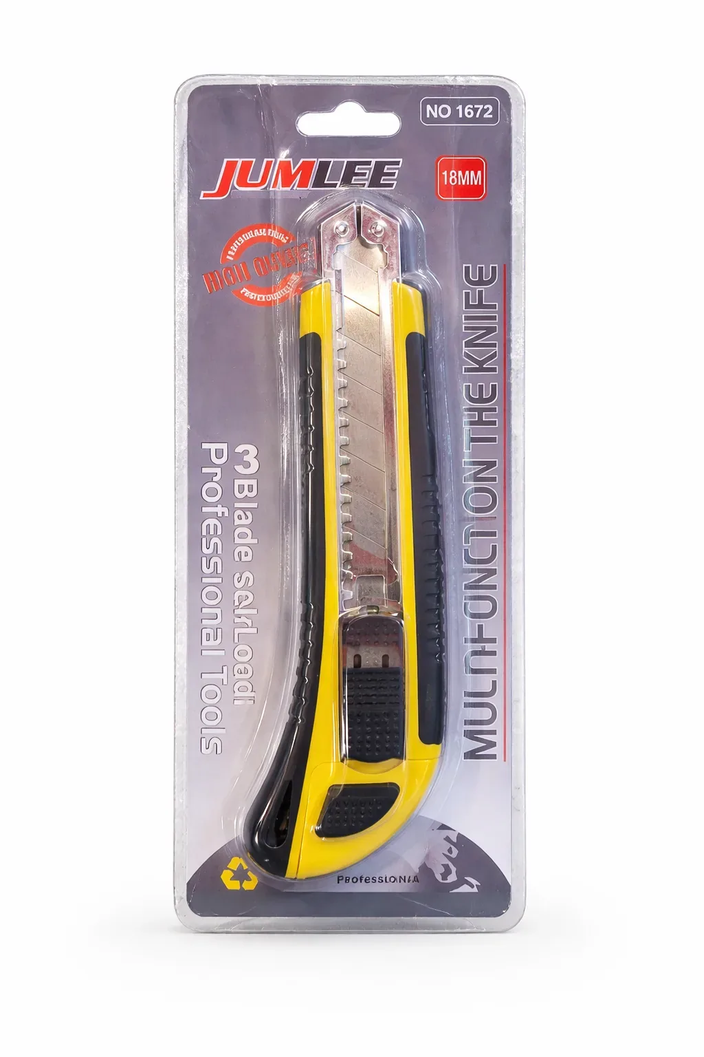 JUMLEE 18mm Professional Utility Cutter Knife (Model 1672)