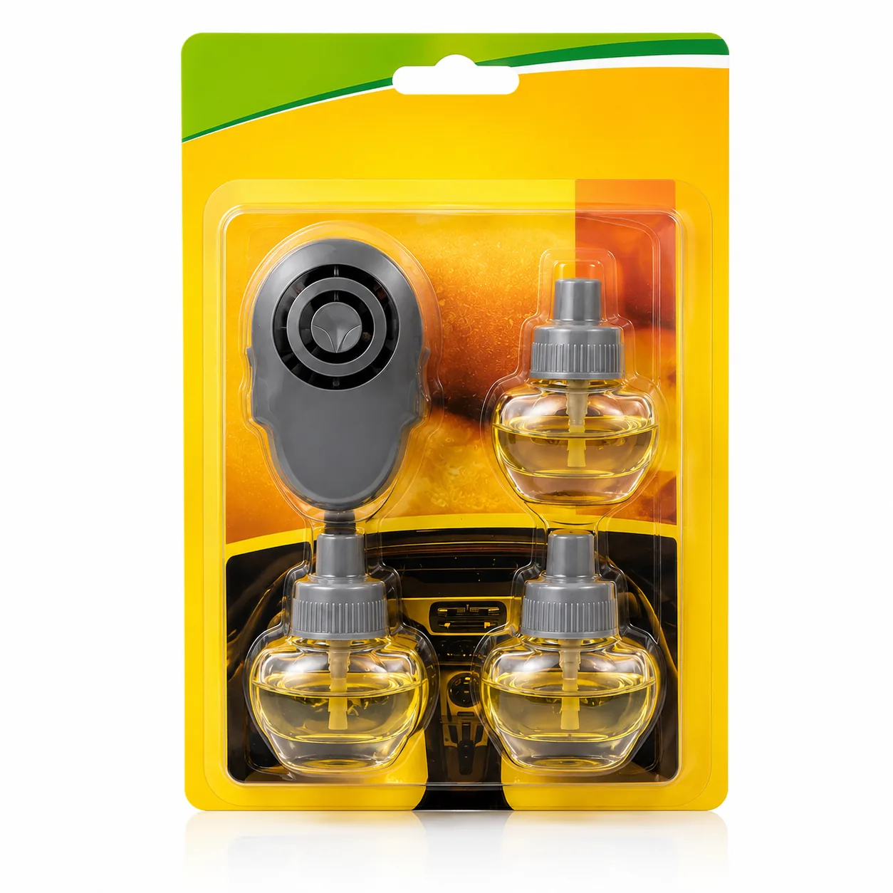 Premium Car Vent Air Freshener Set – Lemon Scent