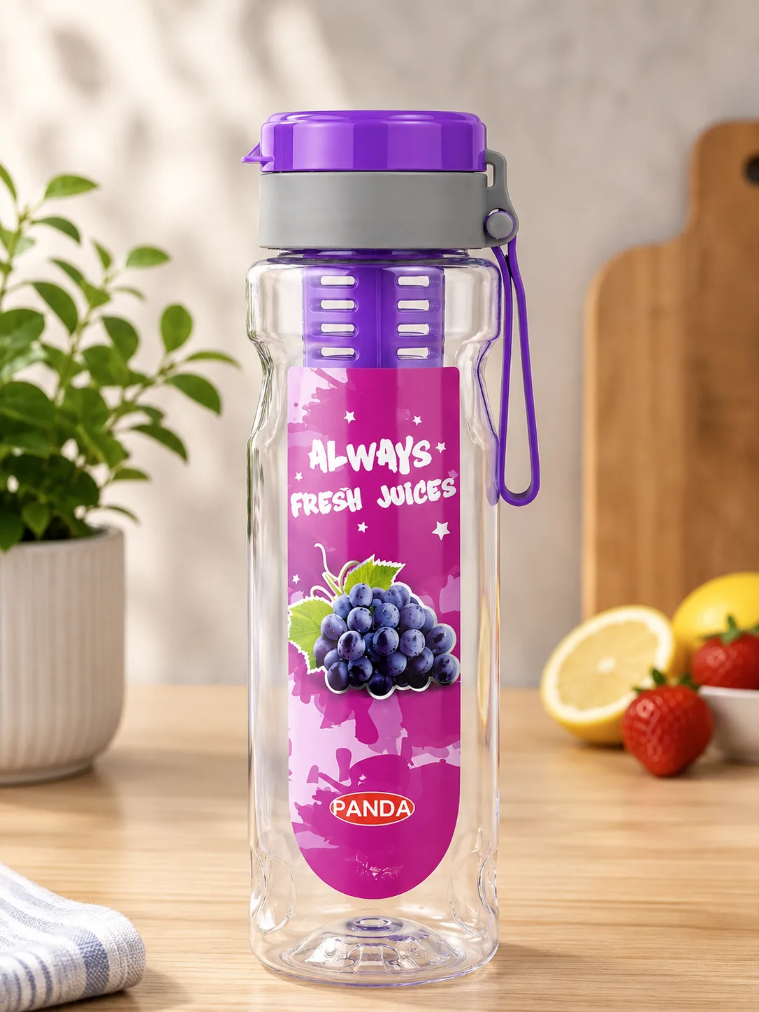 Fruit Infuser Water Bottle – 750ml BPA-Free Sports Bottle