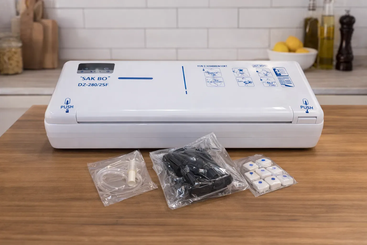 Multifunction Vacuum Sealer Machine DZ-280/2SF – Automatic Food Packaging Sealing Machine
