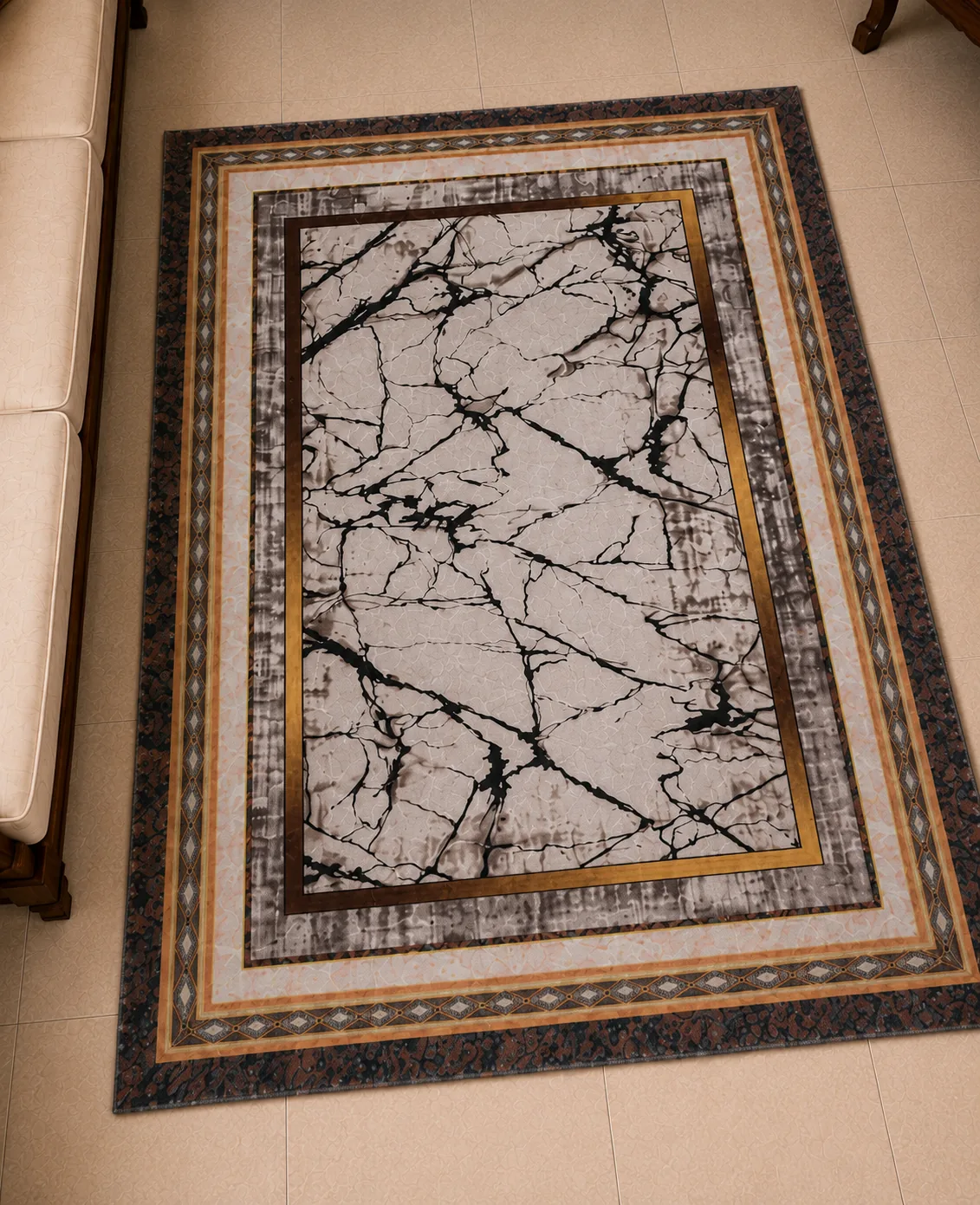 Marble Luxe Area Rug