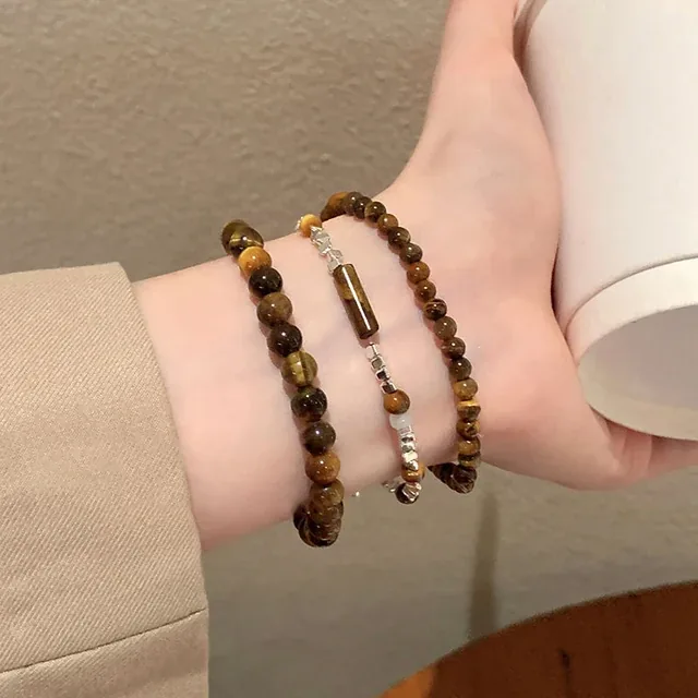 Fashion Delicate Tourmaline Handmade Beaded Bracelet