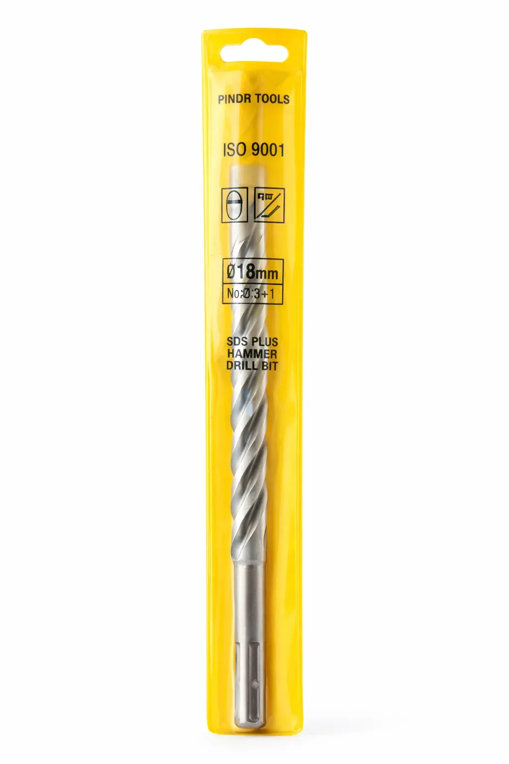 PINDR TOOLS 18mm x 310mm SDS Plus Concrete Hammer Drill Bit