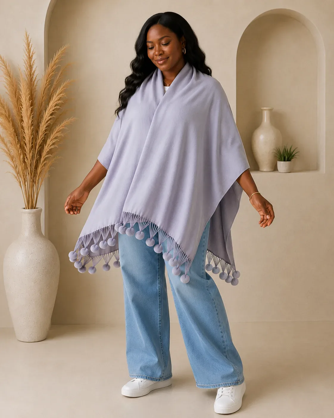 Tassel Throw Blanket