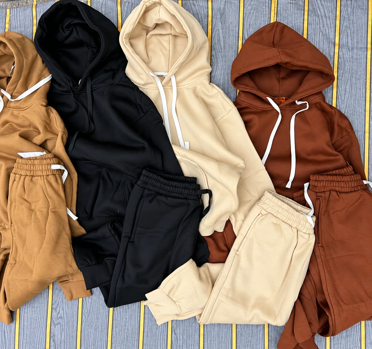Men’s Casual Hooded Tracksuit Set – Hoodie & Joggers