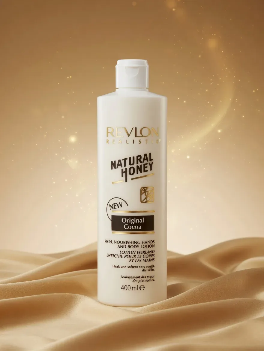 Revlon Realistic Natural Honey Original Cocoa Body Lotion