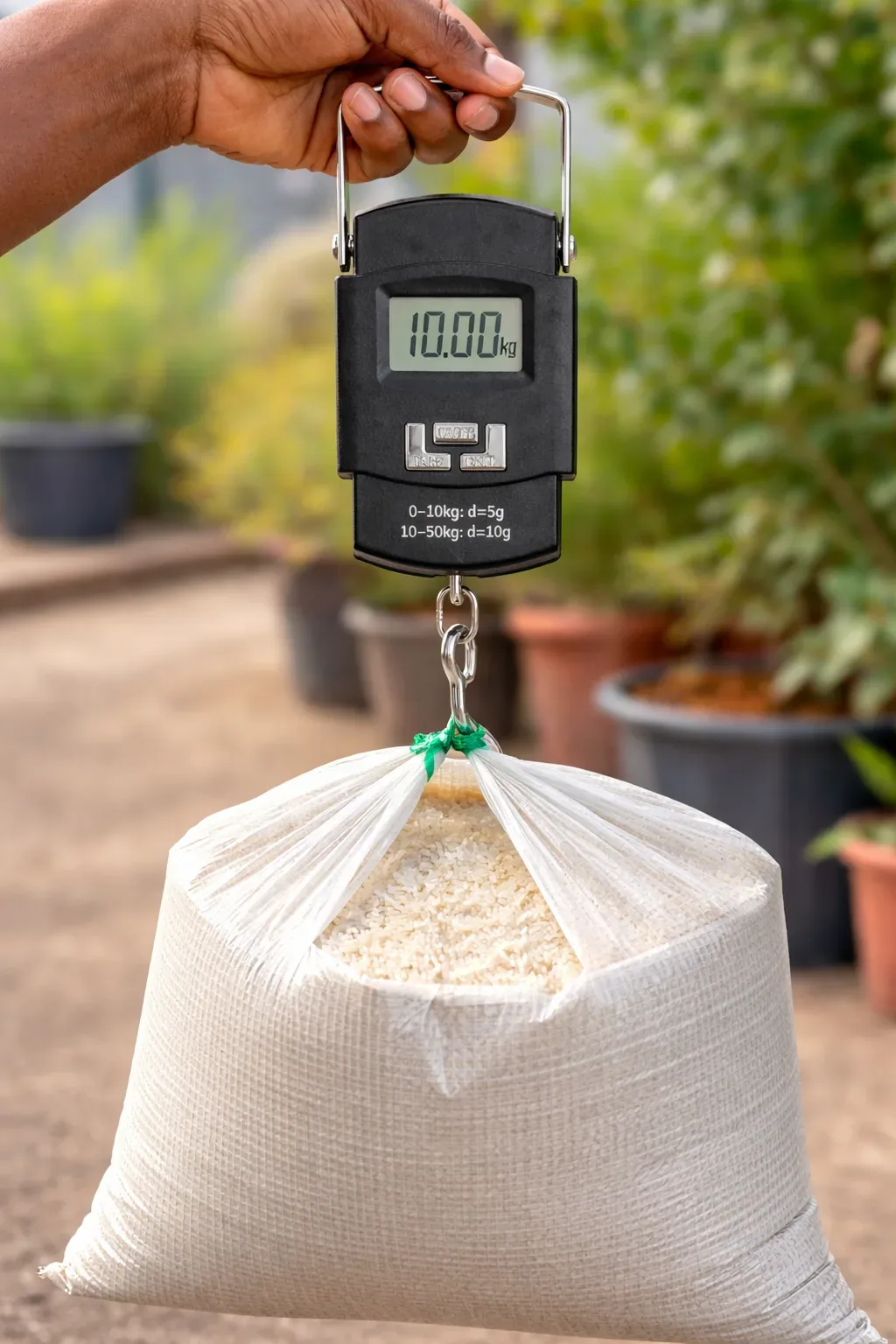 Portable Digital Hanging Scale (50kg Capacity)