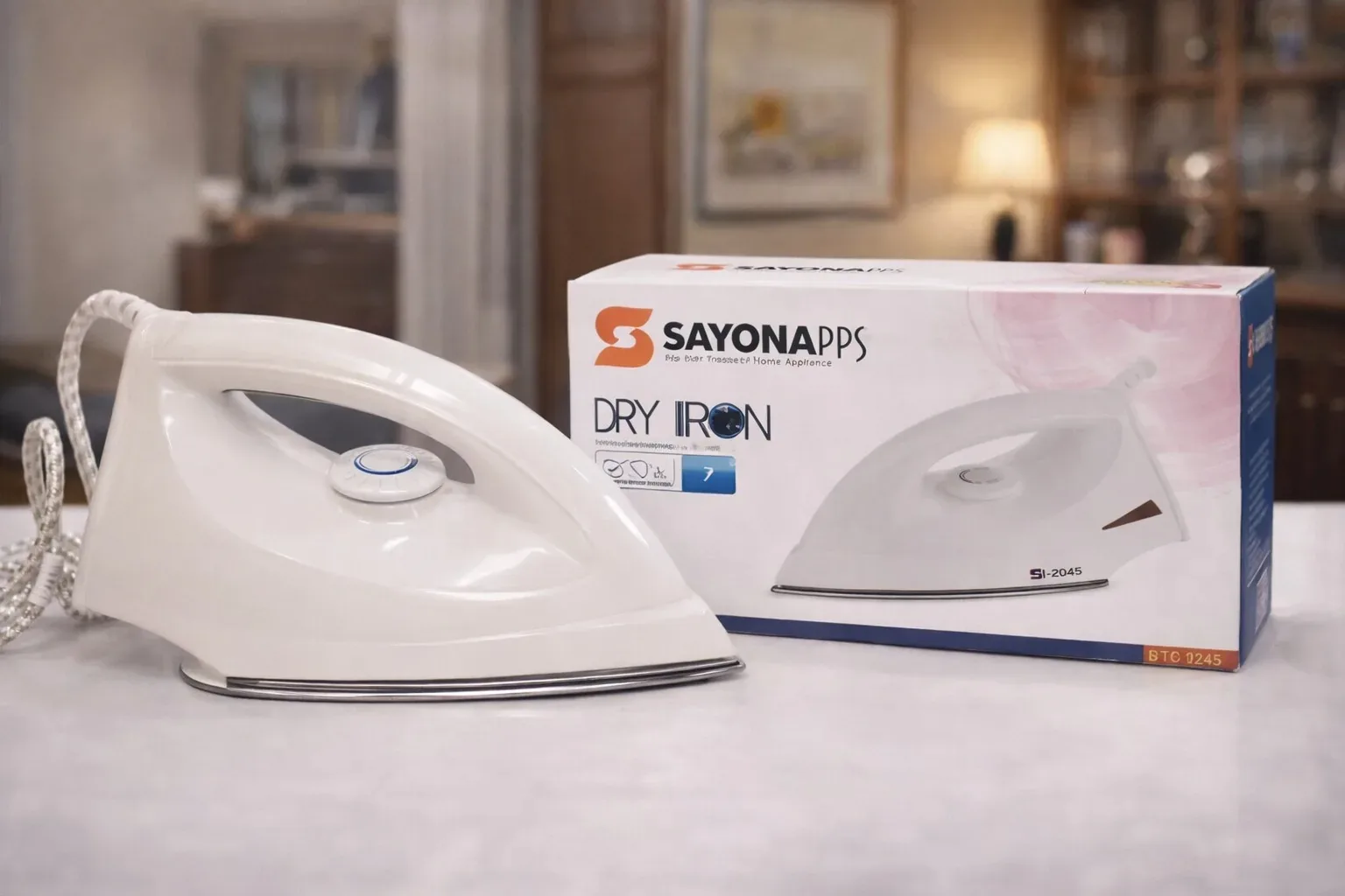 Sayona SI-2084 Dry Iron – 1200W Lightweight Electric Iron