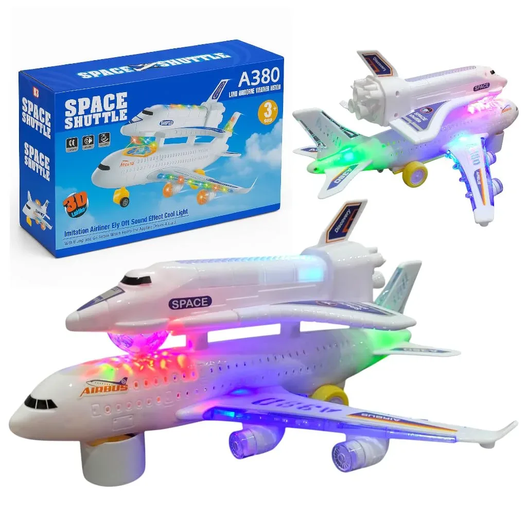 DZLING Space Shuttle with Airbus A380