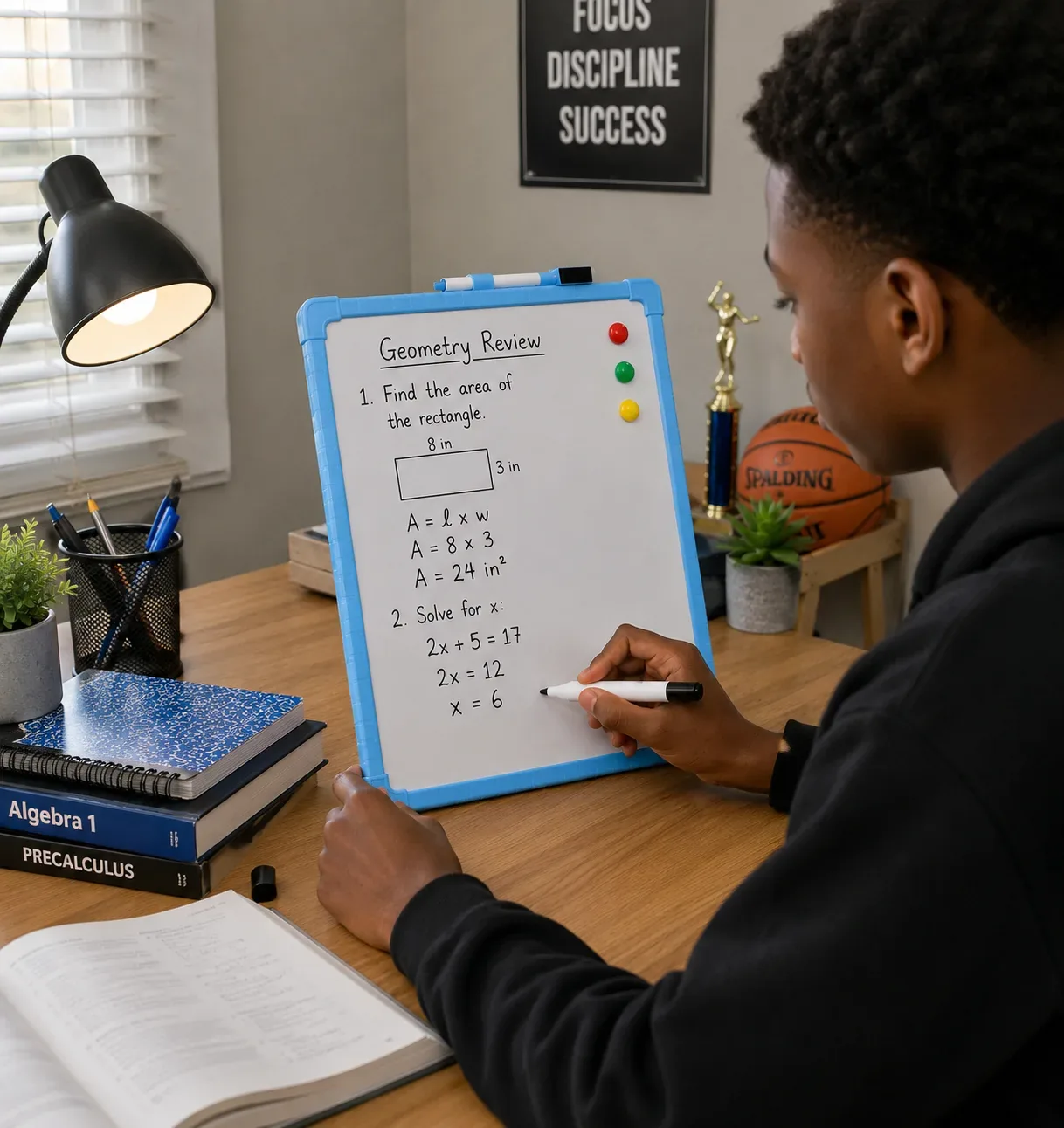 Portable Magnetic Whiteboard Writing Board