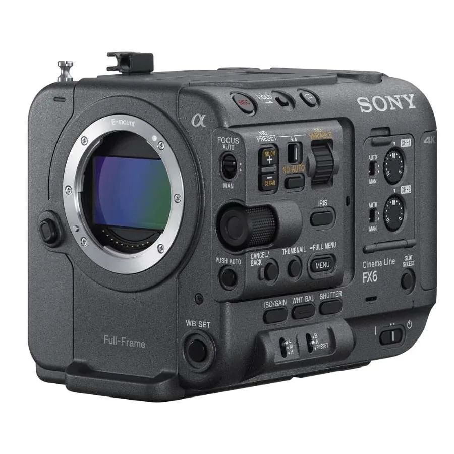 Sony FX6 Full-Frame Cinema Line Camera (ILME-FX6V)