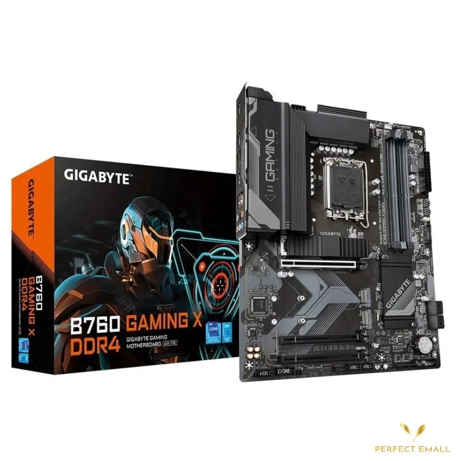 GIGABYTE B760 GAMING X DDR4 Motherboard | LGA1700 Socket | ATX | DDR4 | PCIe 5.0 | Intel 13th &amp;amp; 12th Gen Support