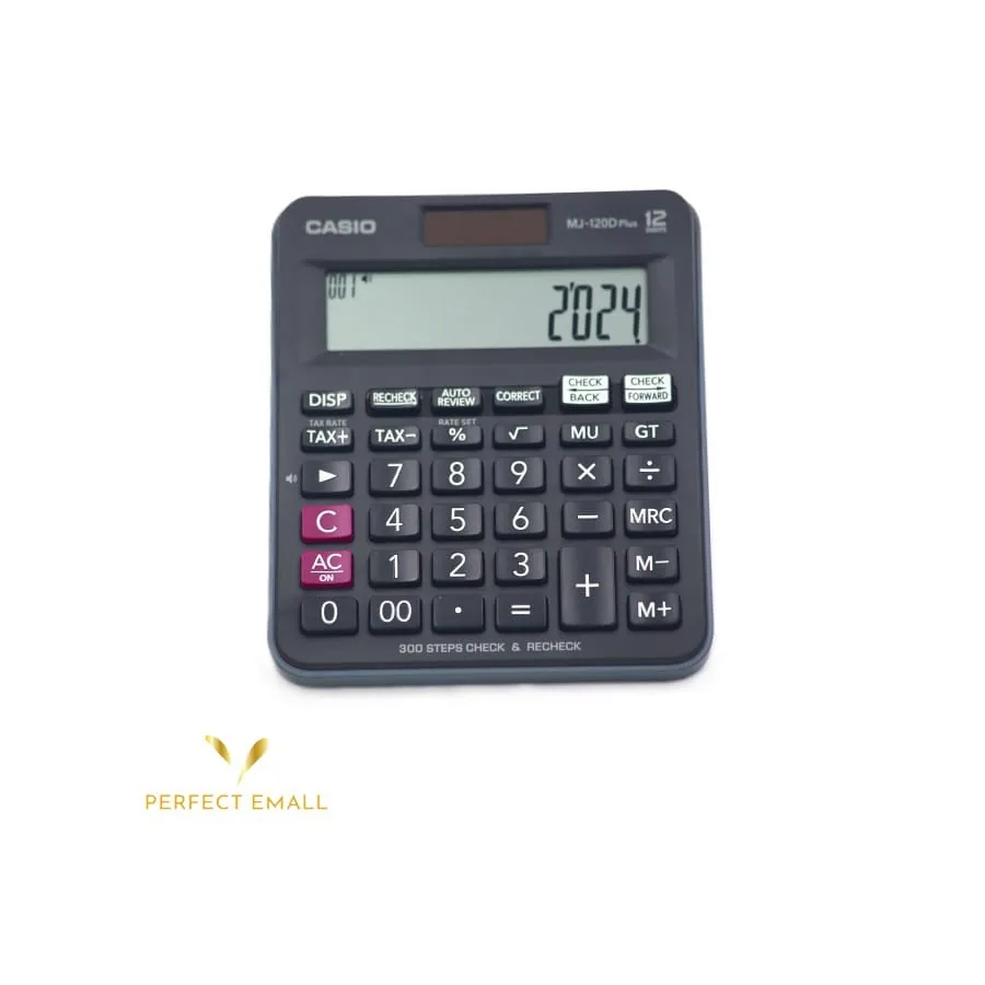 CASIO MJ-120D Plus Electronic Calculator