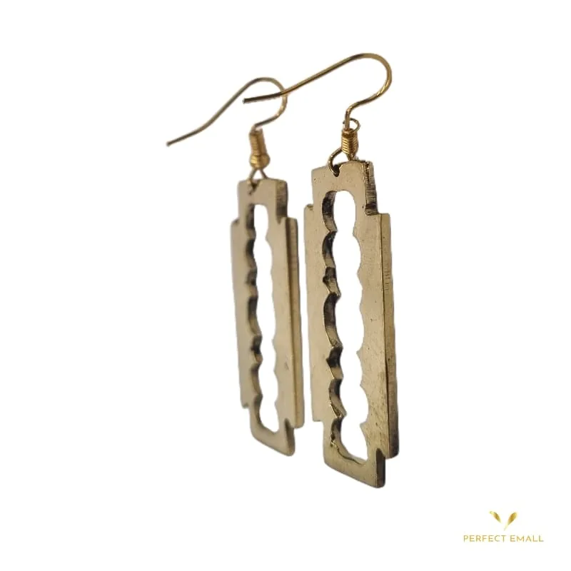 Copper Earring – Razors