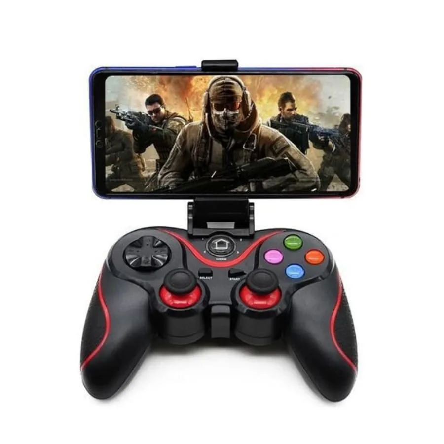 V8 Wireless Gaming Controller Gamepad For Android,Ios,PC,PS3