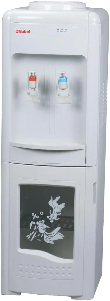 Nobel Water Dispenser Free Standing White Cabinet Model Nwd1560 1 Year Full & 5 Year Compressor Warranty.