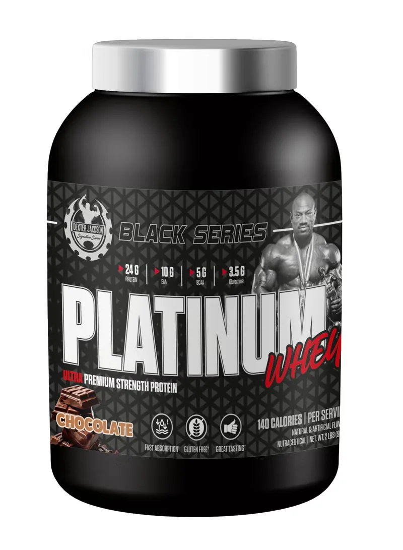 Black Series Platinum Whey - Ultra Premium Strength Whey & Isolate Protein - Chocolate, 2lbs