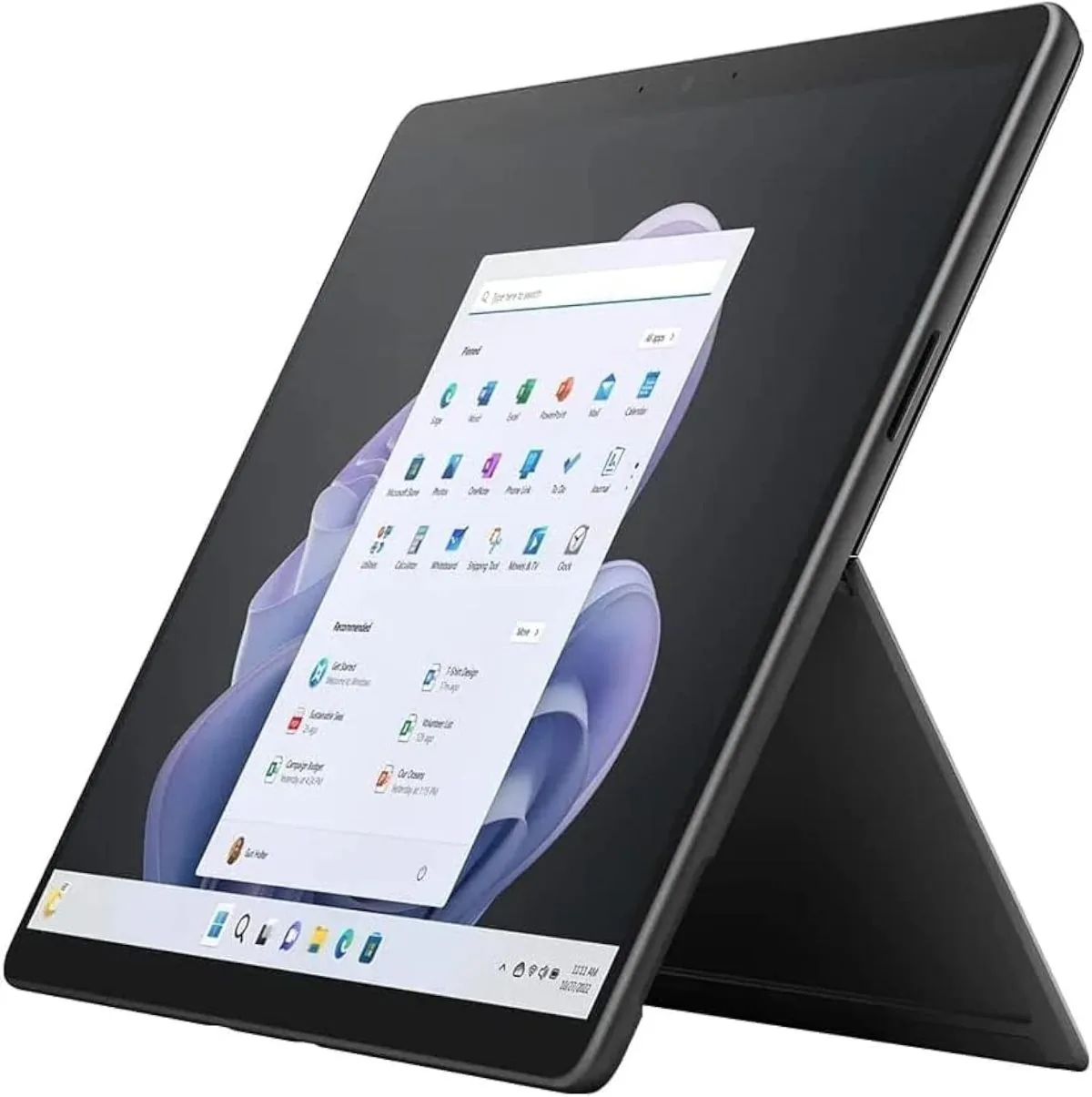 Microsoft Surface Pro 9 5G with 2880 X 1920 (120Hz 267PPI) PixelSense Display, Microsoft SQ® 3 Adreno™ 8CX Gen 3, 8GB RAM, 128GB SSD, Windows 11 Home, Platinum - [RS1-00007] Device Only