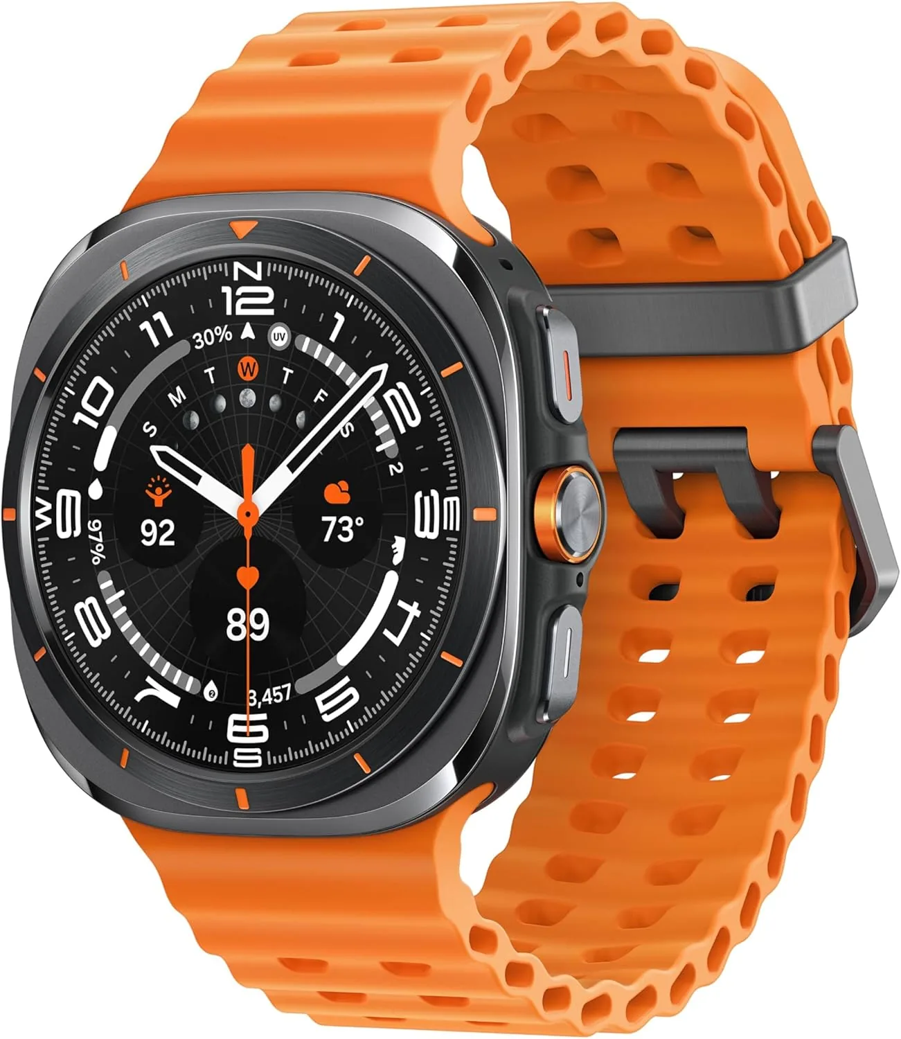 10 % Samsung Galaxy Watch Ultra (2025) 47mm LTE Smartwatch, Titanium Casing, Advanced Sleep Coaching, Running Coach, Energy Score, Heart Rate Tracking, GPS, Titanium Gray [US Version, 2 Yr Warranty]