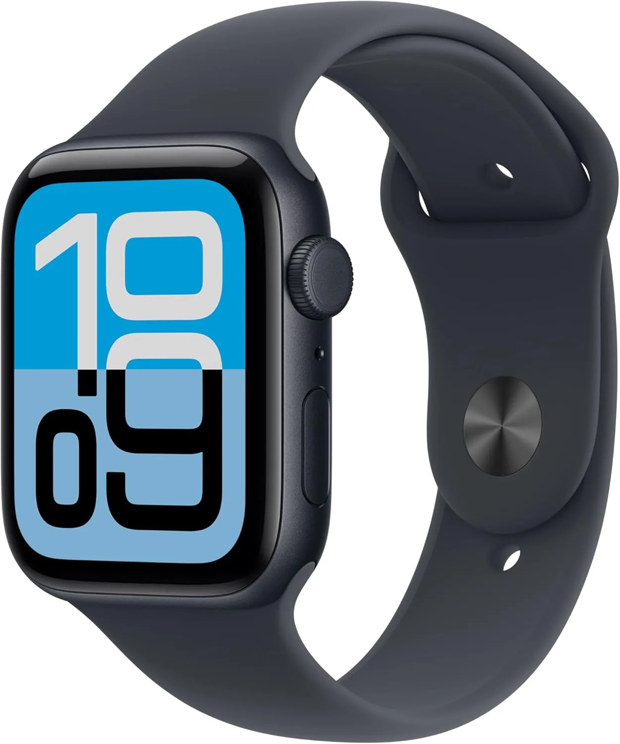 Apple Watch SE 3 GPS + Cellular 44mm Smartwatch with Midnight Aluminium Case with Midnight Sport Band S/M. Fitness and Sleep Trackers, Heart Rate Monitor, Always-On Display, Water Resistant