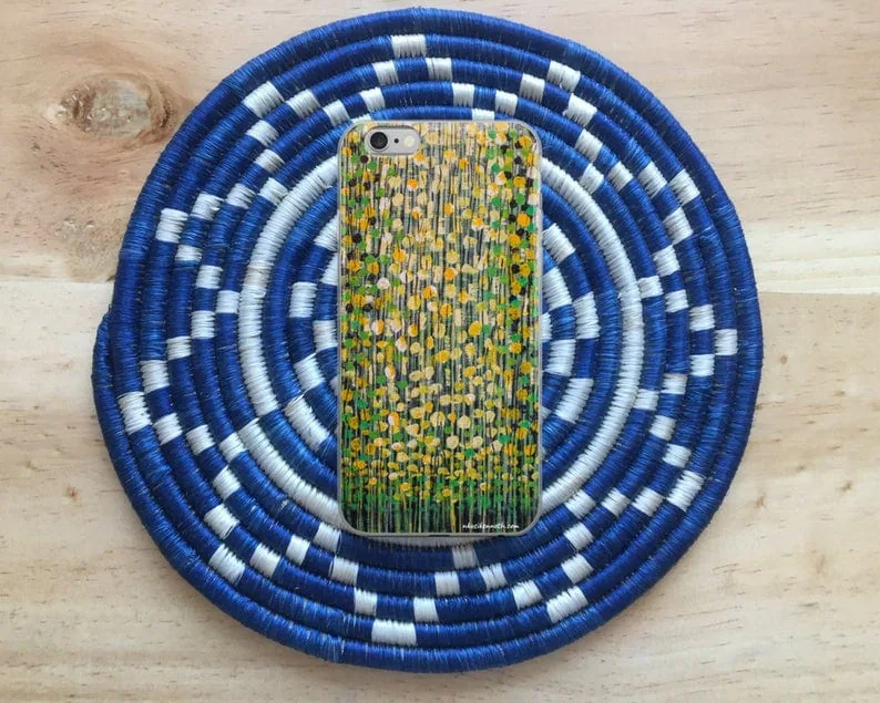 iPhone Case - Jovial - African art - Original painting by Kenneth Nkusi (acrylics on canvas) - 7/7+/8/8+/X