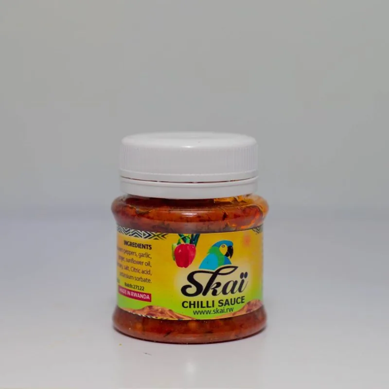 Skaï Chilli Sauce 60g X 12 Carton (Garlic, Ginger, Rosemary)