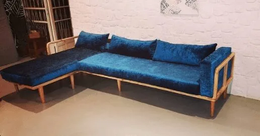 Wooden Sofa Made out of Pin