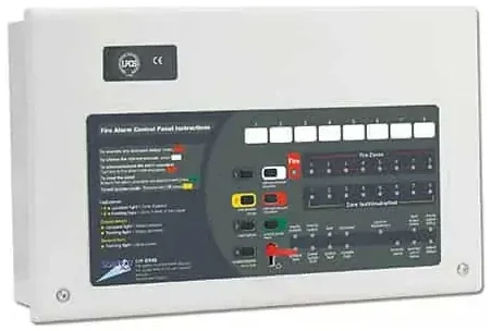 4 ZONE CONTROL FIRE PANEL NON EXPANDABLE
