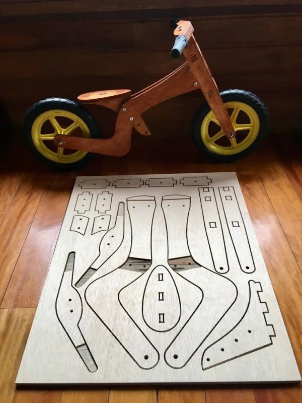 WOODEN BABY BIKE