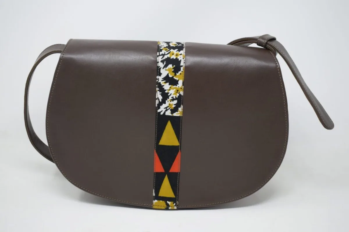 Agasaro Cross-body Bag/Brown