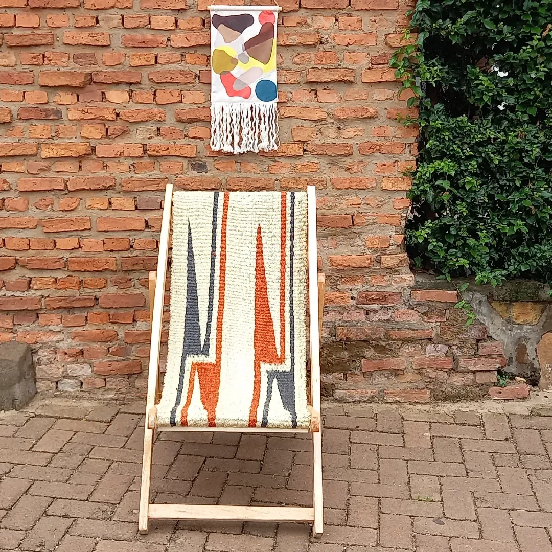G&amp;amp;J Max Wooden Folding Sling Chair