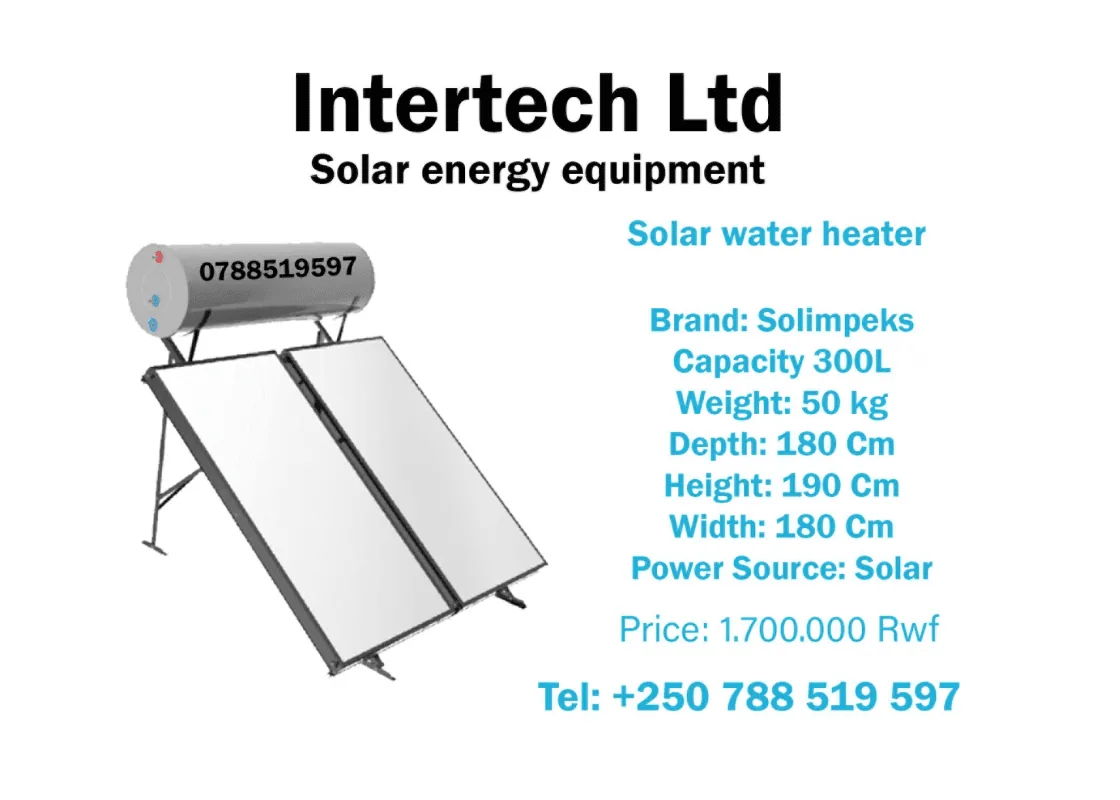Solar Water Heater 300L