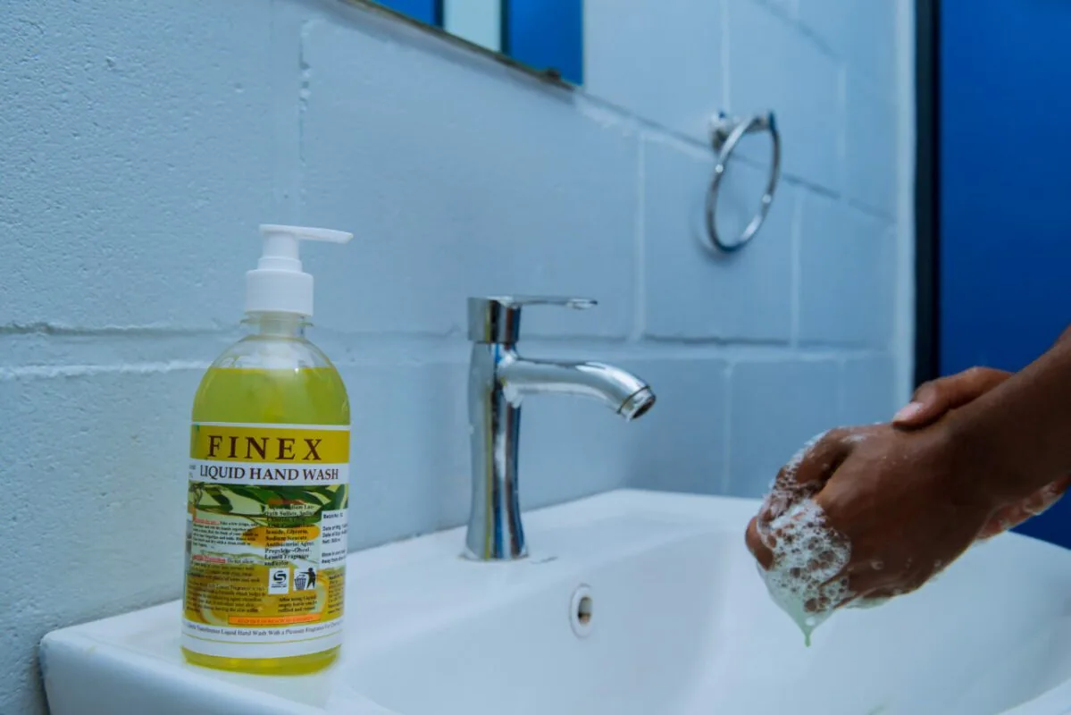 Liquid Lemon Fragrance Hand Soap 500ml with Pump Bottle (12 Bottle Carton)