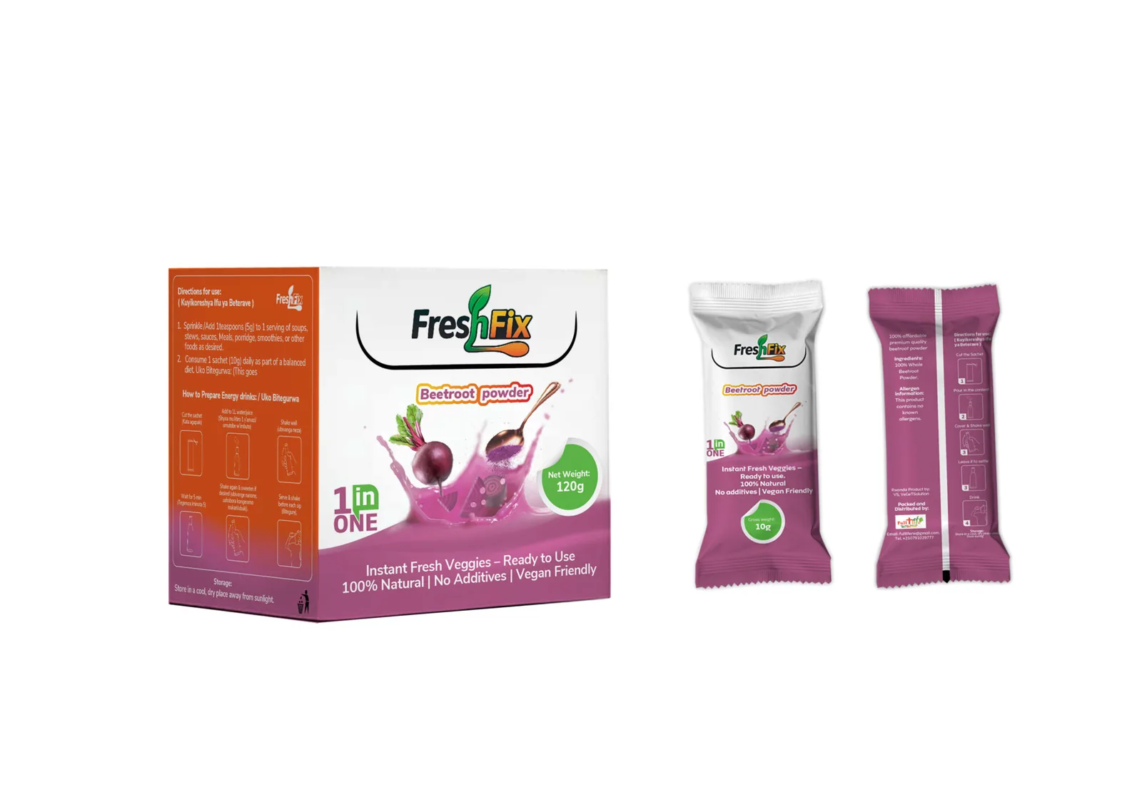 BeeTinO. Best Instant Beetroot Powder(120g)