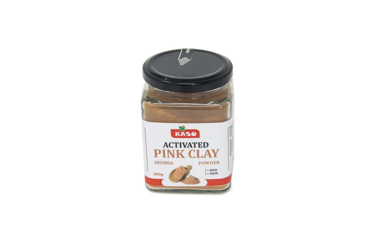 Kaso Activated Pink Clay Powder (Skin, Hair) 350g