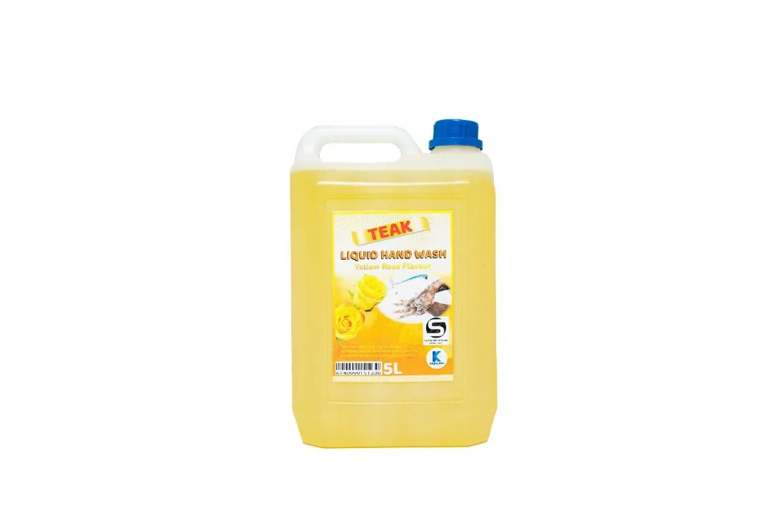 Teak Yellow Hand Wash Liquid Soap 5L