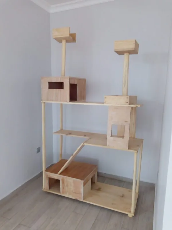 Wooden Cat House